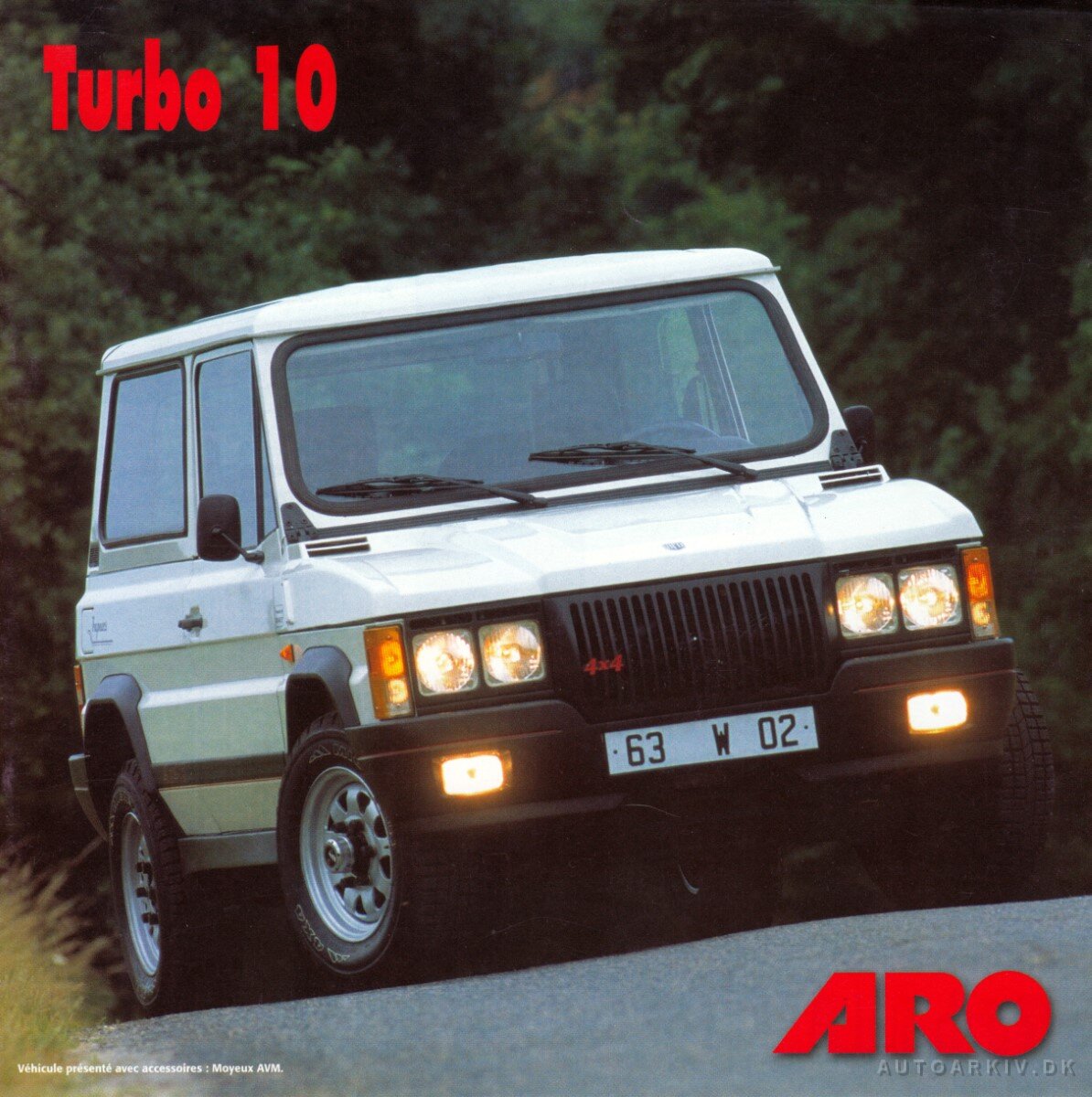 ARO bilbrochure, auto katalog, auto prospekt, automobile literature, 汽车 ...